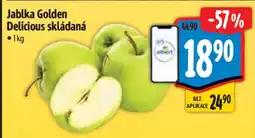 Albert Jablka Golden Delicious skládaná nabídka