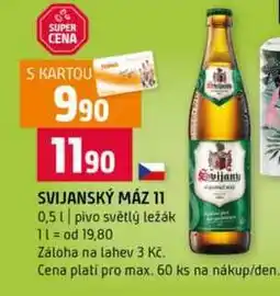 Terno Svijany máz 11 pivo 0.5l nabídka