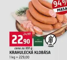 Terno KRAHULECKÁ KLOBÁSA 100g nabídka