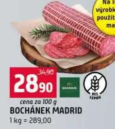 Terno BOCHÁNEK MADRID 100g nabídka