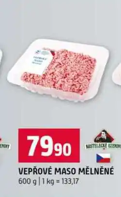 Terno VEPŘOVÉ MASO MĚLNĚNÉ 600 g nabídka
