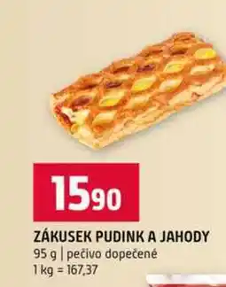Terno ZÁKUSEK PUDINK A JAHODY 95 g pečivo dopečené nabídka