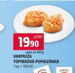 Terno VARMUŽA TOPINKOVÁ POMAZÁNKA 100g nabídka