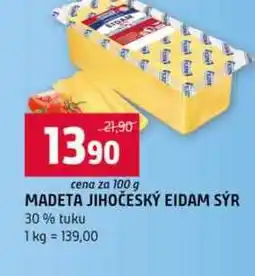 Terno MADETA JIHOČESKÝ EIDAM SÝR 30% tuku 100g nabídka