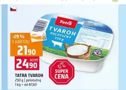 Terno TATRA TVAROH 250 g polotučný nabídka