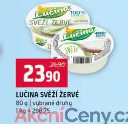 Terno LUČINA SVĚŽÍ ŽERVÉ 80 g vybrané druhy nabídka