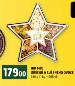 Terno IBK MIX OŘECHŮ A SUŠENÉHO OVOCE 260 g nabídka