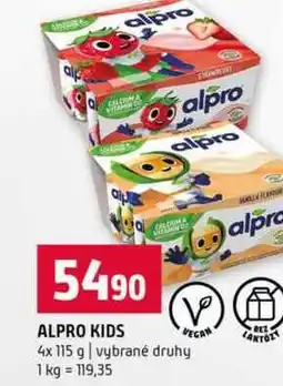 Terno ALPRO KIDS 4x 115 g vybrané druhy nabídka