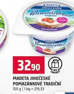 Terno MADETA JIHOČESKÉ POMAZÁNKOVÉ TRADIČNÍ 150 g nabídka