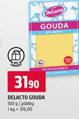 Terno DELACTO GOUDA 100 g plátky nabídka
