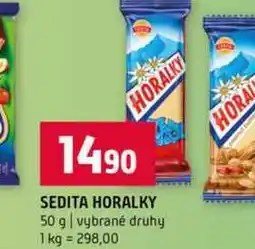 Terno SEDITA HORALKY 50 g vybrané druhy nabídka