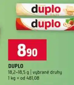 Terno DUPLO 18,2-18,5 g vybrané druhy nabídka