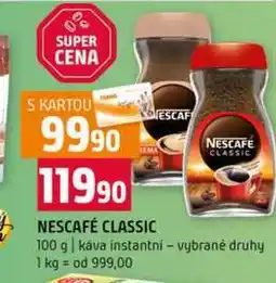 Terno NESCAFE CLASSIC 100 g káva instantní vybrané druhy nabídka