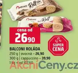 Terno BALCONI ROLÁDA 250 g ovocná 300 g cappuccino nabídka