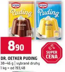 Terno DR. OETKER PUDING 38-46 g vybrané druhy nabídka