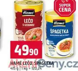 Terno HAMÉ LEČO, ŠPAGETKA 415 g nabídka