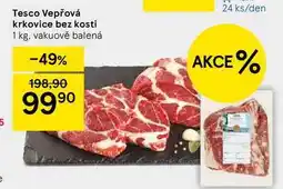 Tesco Tesco Vepřová krkovice bez kosti, 1 kg nabídka