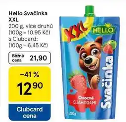 Tesco Hello Svačinka XXL, 200 g, více druhů nabídka