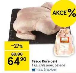 Tesco Tesco Kuře celé, 1 kg. chlazené, balené nabídka