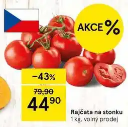 Tesco Rajčata na stonku, 1 kg nabídka
