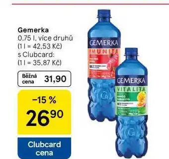 Tesco Gemerka, 0,75 I, více druhů nabídka