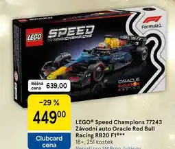 Tesco LEGO Speed Champions 77243 Závodní auto Oracle Red Bull Racing RB20 F1 18+, 251 kostek nabídka