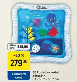 Tesco BE Podložka vodní dětská, 6.1 x 58.2 x 58.2 cm nabídka