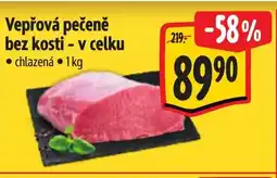 Albert Vepřová pečeně bez kosti - v celku nabídka