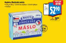 Albert Madeta Jihočeské máslo nabídka