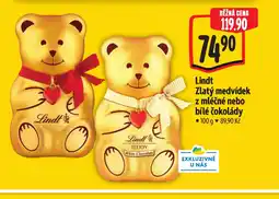 Albert Zlatý medvídek z mléčné nebo bílé čokolády nabídka