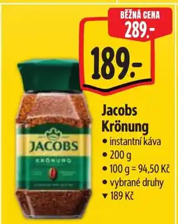 Albert Jacobs Krönung nabídka