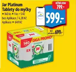 Albert Jar Platinum Tablety do myčky nabídka