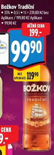 Albert Božkov Tradiční nabídka