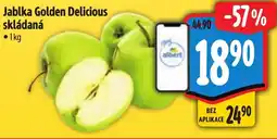 Albert Jablka Golden Delicious skládaná nabídka