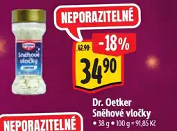 Albert Dr. Oetker Sněhové vločky nabídka