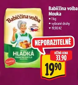 Albert Babiččina volba Mouka nabídka