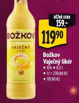 Albert Božkov Vaječný likér nabídka