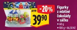 Albert Figurky z mléčné čokolády v sáčku nabídka