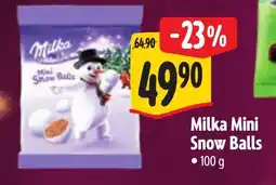 Albert Milka Mini Snow Balls nabídka