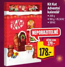 Albert Kit Kat Adventní kalendář nabídka