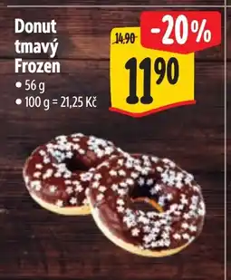 Albert Donut tmavý Frozen nabídka