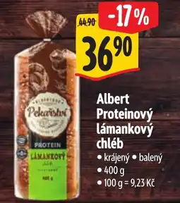 Albert Albert Proteinový lámankový chléb nabídka