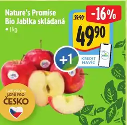 Albert Nature's Promise Bio Jablka skládaná nabídka