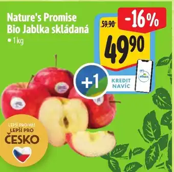 Albert Nature's Promise Bio Jablka skládaná nabídka
