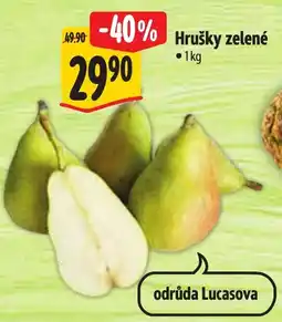 Albert Hrušky zelené nabídka