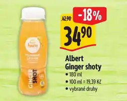 Albert Albert Ginger shoty nabídka