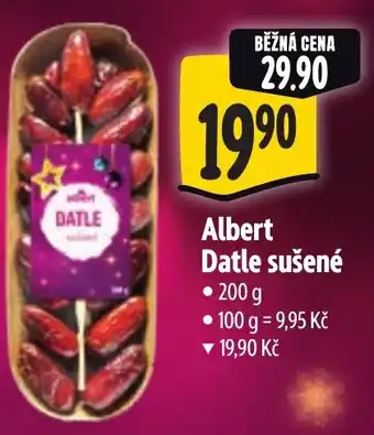 Albert Albert Datle sušené nabídka