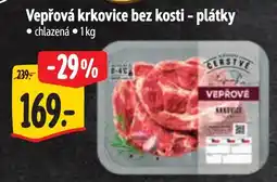 Albert Vepřová krkovice bez kosti - plátky nabídka