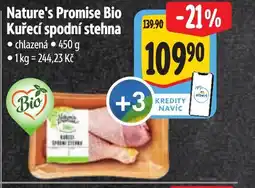 Albert Nature's Promise Bio Kuřecí spodní stehna nabídka