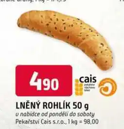 Trefa LNĚNÝ ROHLÍK 50 g nabídka